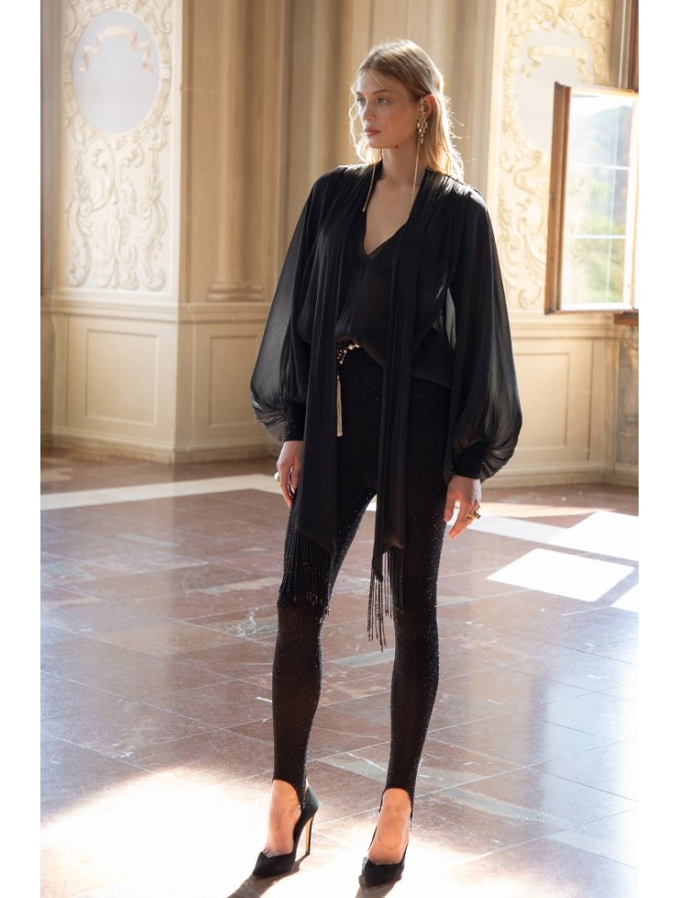 NIDODILEDA Grata Leggings Black Μαύρο Κολάν