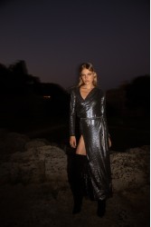 NIDODILEDA Alzir Dress Ασημί Φόρεμα