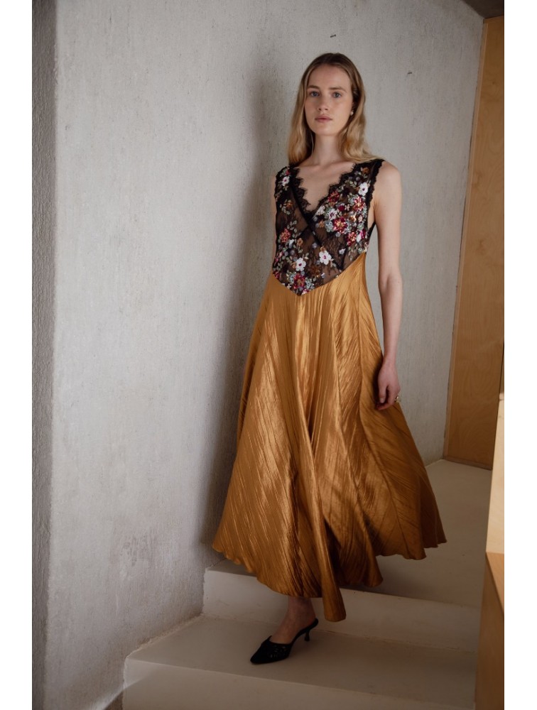 NIDODILEDA Cadence Dress Bronze Dress