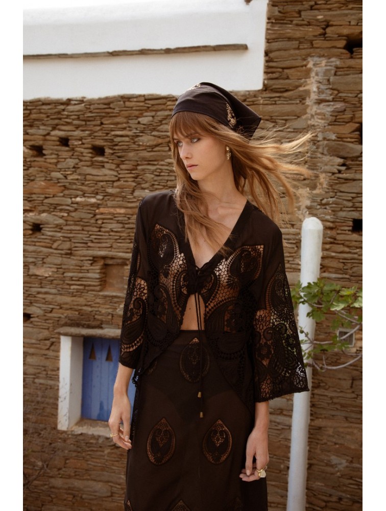NIDODILEDA Harlow Skirt Black Μαύρη Φούστα