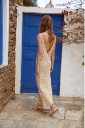 NIDODILEDA Revival Dress Sand