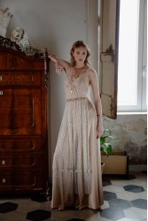 NIDODILEDA Whisper Dress Silvery Ασημί Φόρεμα