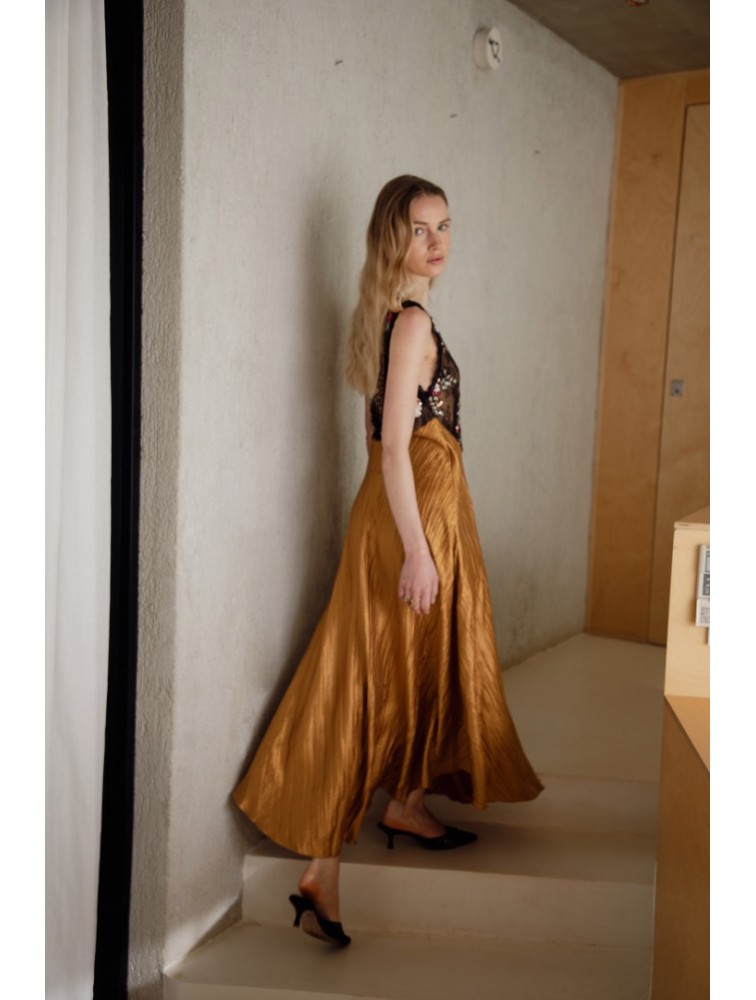 NIDODILEDA Cadence Dress Bronze Dress