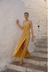 NIDODILEDA Soleil Dress Gold Yellow