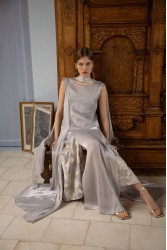 NIDODILEDA Vero Dress Grey Blue
