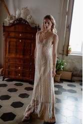 NIDODILEDA Whisper Dress Silvery Ασημί Φόρεμα