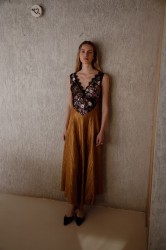 NIDODILEDA Cadence Dress Bronze Dress
