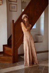 NIDODILEDA Azari Pants Peach Beige