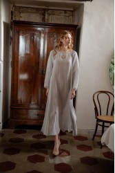NIDODILEDA Cielo Dress Light Blue Grey Γαλάζιο Γκρι Φόρεμα