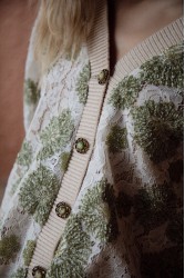 NIDODILEDA Fayora Cardigan Floral Beaded Φλοράλ Ζακέτα