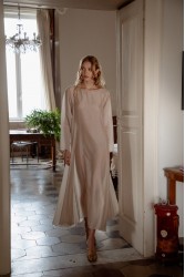 NIDODILEDA Cielo Dress Powder Μπεζ Της Πούδρας Φόρεμα