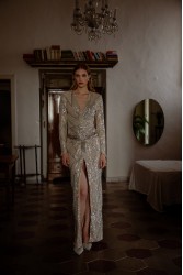 NIDODILEDA Bliss Dress Silvery Ασημί Φόρεμα