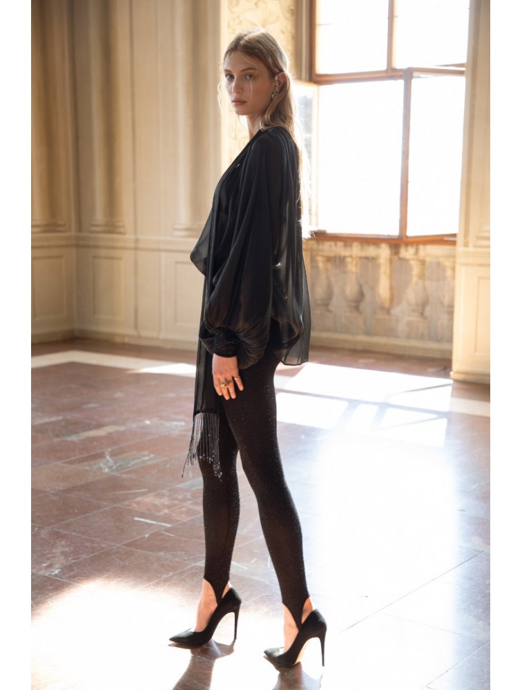 NIDODILEDA Grata Leggings Black Μαύρο Κολάν