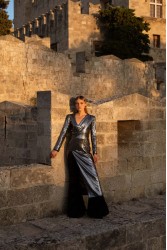 NIDODILEDA Alzir Dress Ασημί Φόρεμα