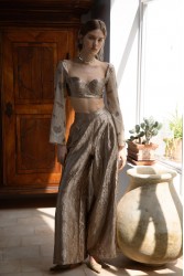NIDODILEDA Eir Pants Silvery Olive Ασημί Λαδί Παντελόνα