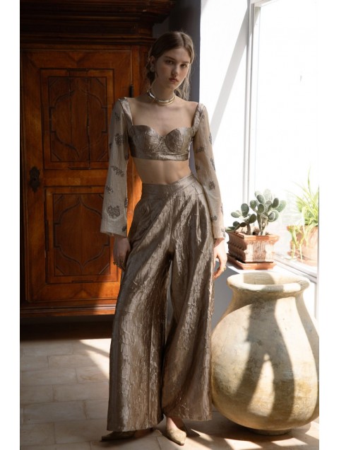 NIDODILEDA Eir Pants Silvery Olive 