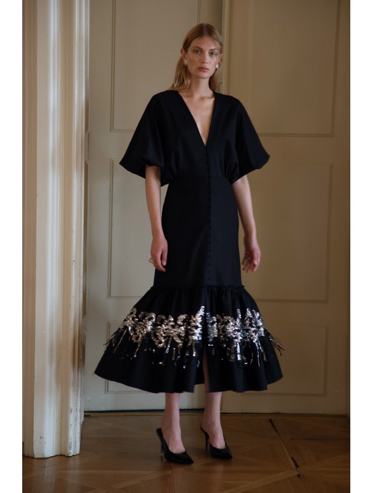 NIDODILEDA Nosco Dress Black Μαύρο Φόρεμα