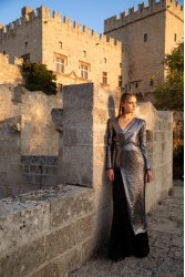 NIDODILEDA Alzir Dress Ασημί Φόρεμα