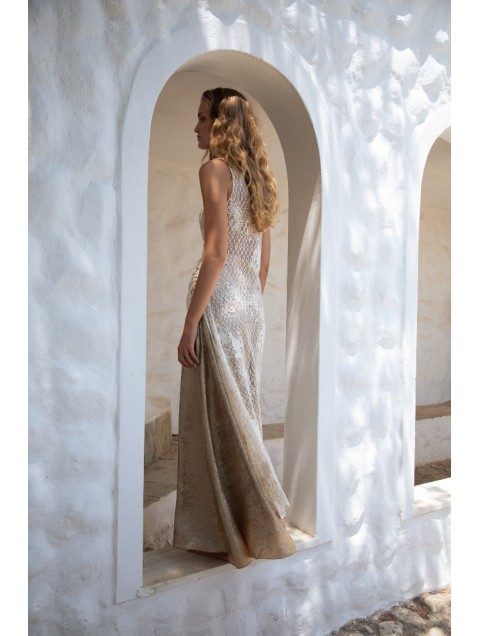 NIDODILEDA Amaira Dress Off White Εκρού Φόρεμα
