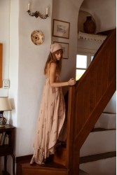 NIDODILEDA Azari Top Peach Beige Ροδακινί Μπεζ Τοπ