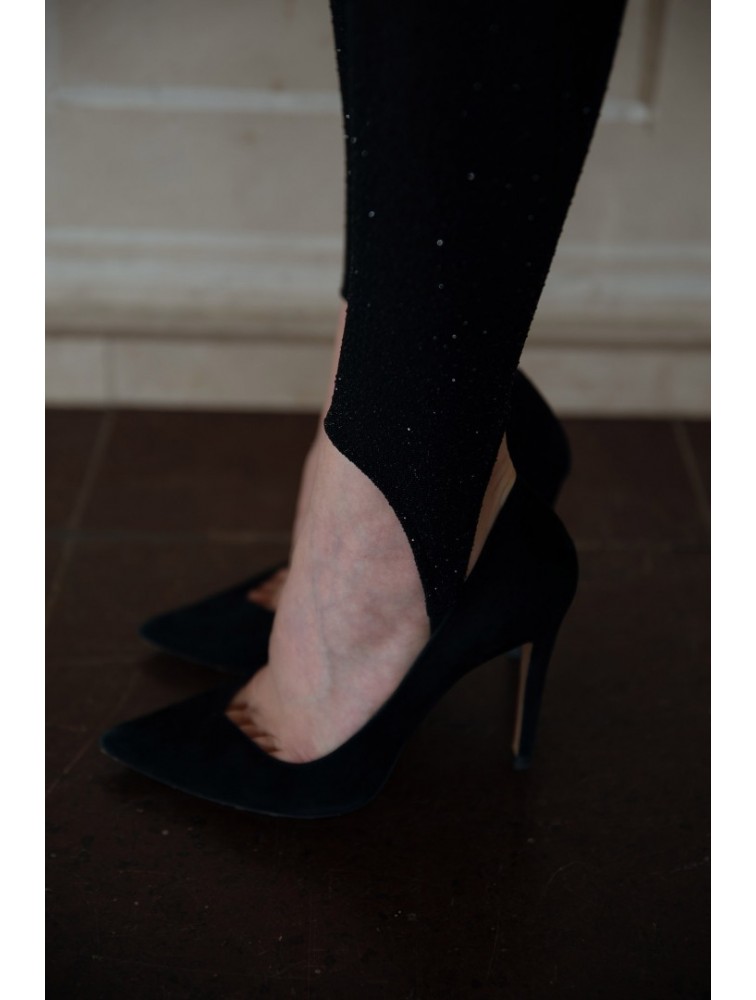 NIDODILEDA Grata Leggings Black Μαύρο Κολάν