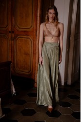 NIDODILEDA Natural Pants Olive Green Λαδί Παντελόνα