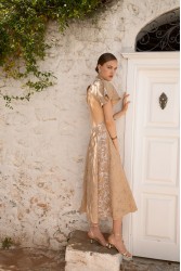NIDODILEDA Promise Dress Sand