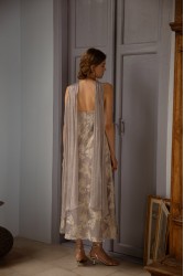 NIDODILEDA Vero Dress Grey Blue