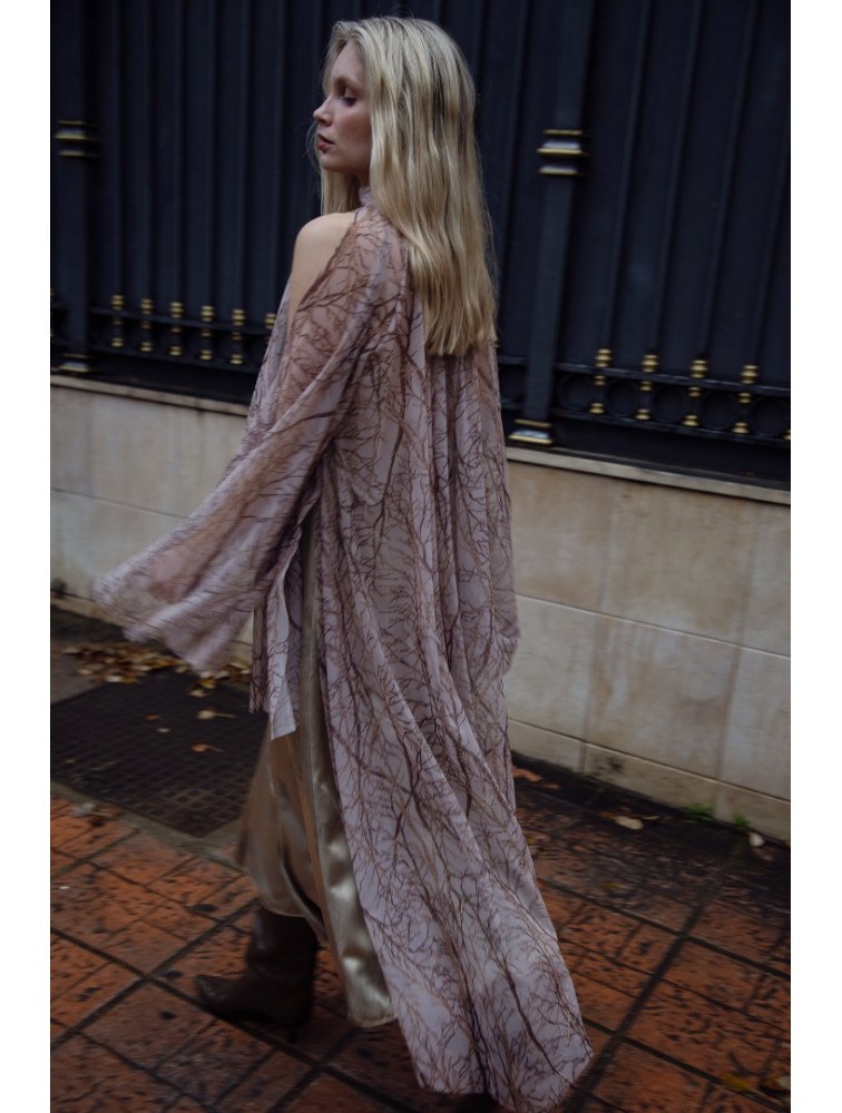 NIDODILEDA Ayrish Top Semi-sheer Slitted