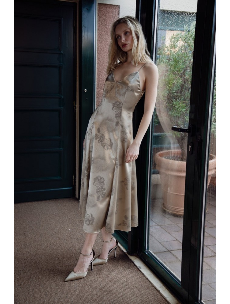 NIDODILEDA Cerylo Dress Olive Green