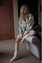 NIDODILEDA Fayora Cardigan Floral Beaded Φλοράλ Ζακέτα