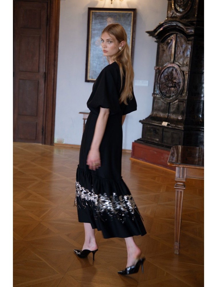 NIDODILEDA Nosco Dress Black Μαύρο Φόρεμα