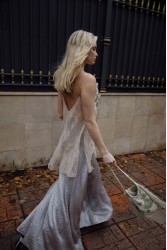 NIDODILEDA Opheliane Top Sequined Floral