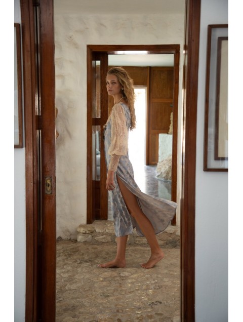 NIDODILEDA Miralu Dress Light Blue Γαλάζιο Φόρεμα