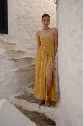 NIDODILEDA Soleil Dress Gold Yellow