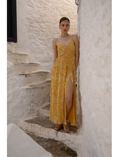 NIDODILEDA Soleil Dress Gold Yellow