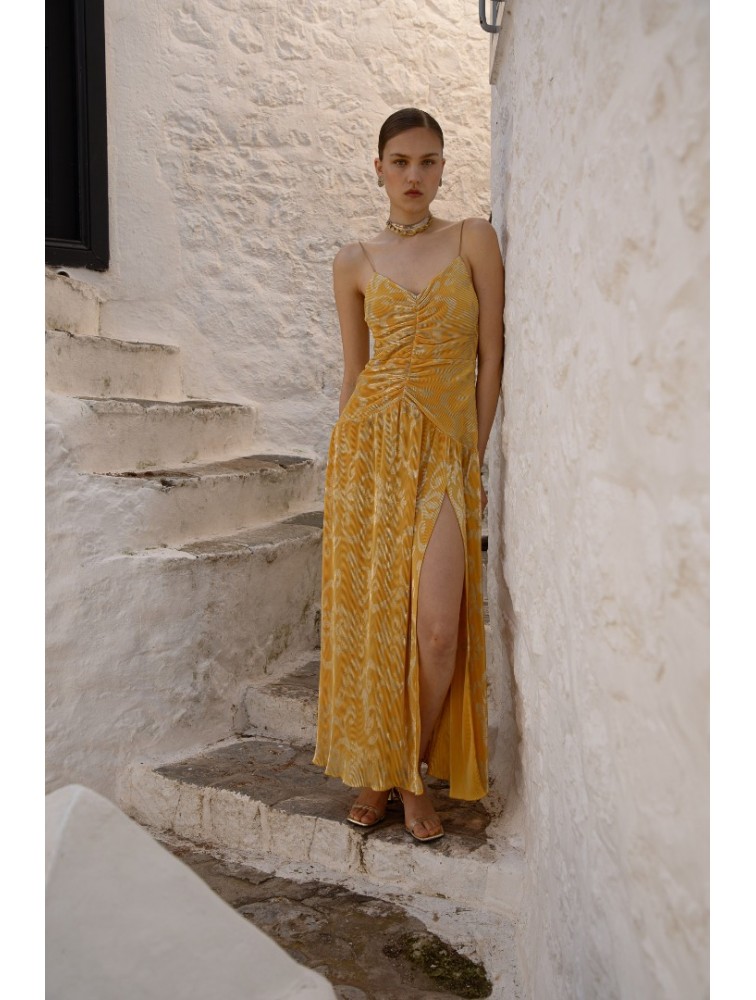 NIDODILEDA Soleil Dress Gold Yellow