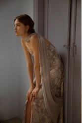 NIDODILEDA Vero Dress Grey Blue