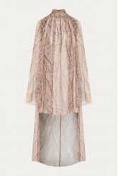 NIDODILEDA Ayrish Top Semi-sheer Slitted
