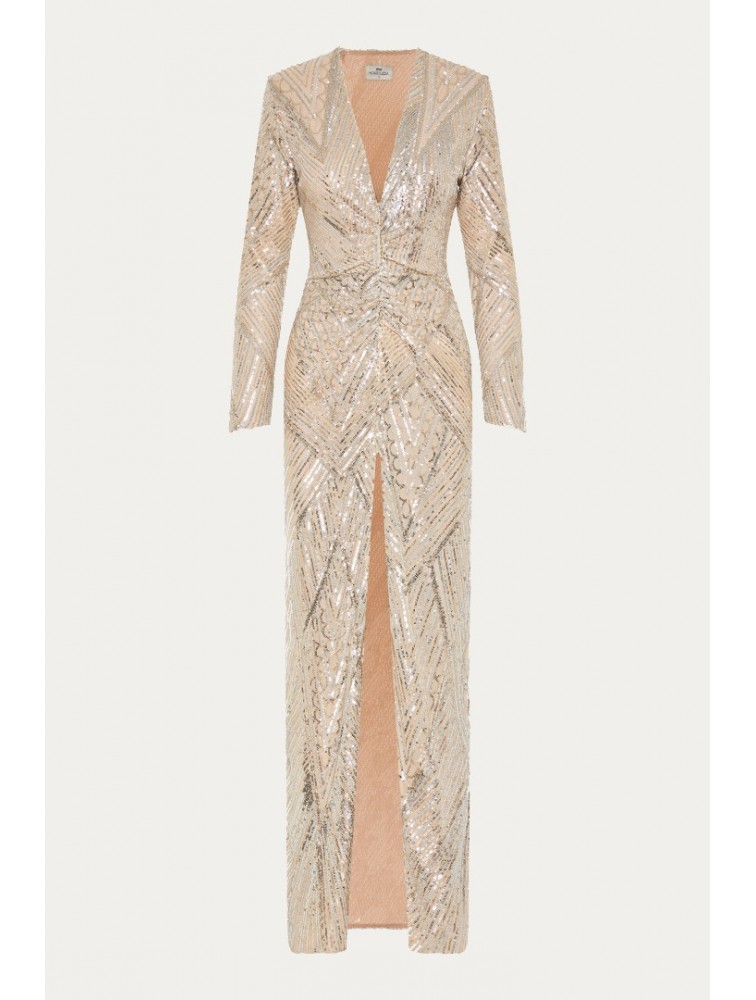 NIDODILEDA Bliss Dress Silvery Ασημί Φόρεμα