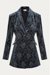 NIDODILEDA Impress Blazer Anthracite Ανθρακί Σακάκι