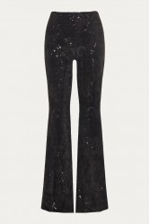 NIDODILEDA Medias Pants Black Μαύρη Παντελόνα