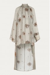 NIDODILEDA Tariya Top Sequined Slitted