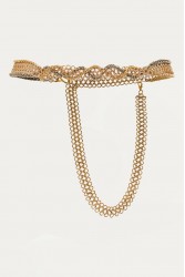 NIDODILEDA Blaise Belt Silver Gold Δίχρωμη Ζώνη