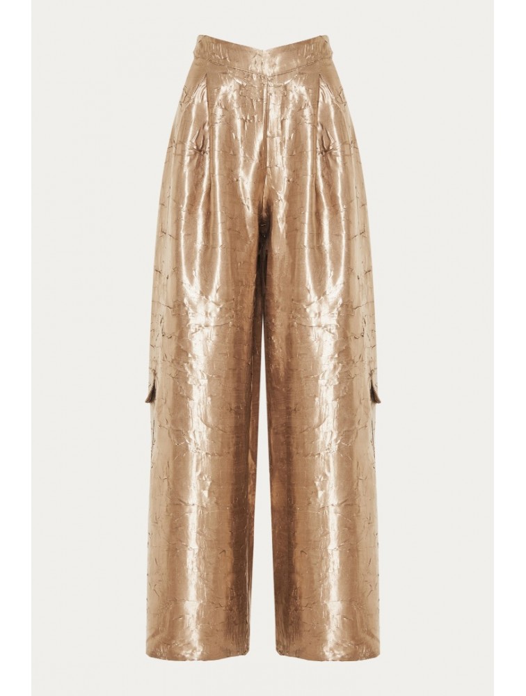 NIDODILEDA Eir Pants Silvery Olive Ασημί Λαδί Παντελόνα