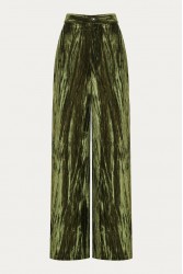 NIDODILEDA Generis Velvet Pants Olive Green Χακί Βελούδινη Παντελόνα