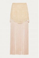 NIDODILEDA Glaze Skirt Sand Φούστα Στο Χρώμα Της Άμμου