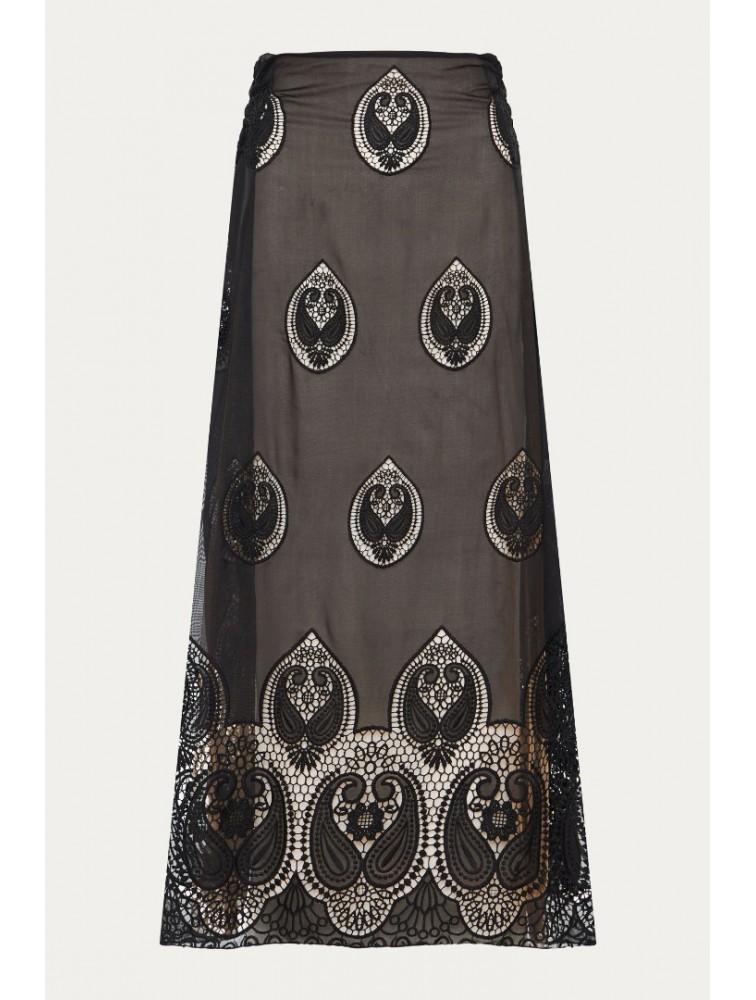 NIDODILEDA Harlow Skirt Black Μαύρη Φούστα