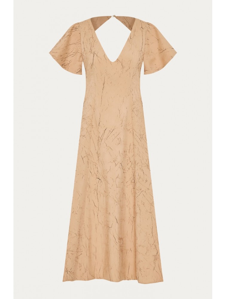 NIDODILEDA Promise Dress Sand
