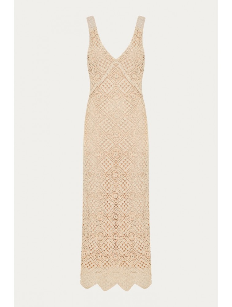 NIDODILEDA Revival Dress Sand
